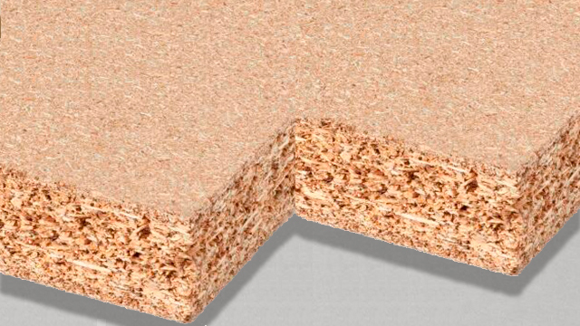 Particle board